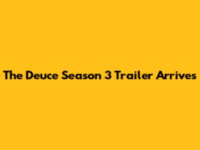 The Deuce Season 3 Trailer Arrives